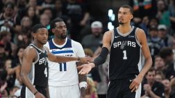 [腾讯原声集锦]🏀马刺29分大胜森林狼夺赛点3-2 文班27+17+5 凯尔登替补21分