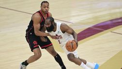 [腾讯全场集锦]🏀骑士力擒猛龙攻占天王山 施罗德末节11分 哈登23分9板5助