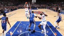 [腾讯原声集锦]🏀尼克斯39分大胜76人 布伦森三节35分 唐斯17+6+6 恩比德11中3