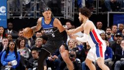 [腾讯原声集锦]🏀爆冷东部第一！魔术1-0领先活塞！班凯罗23+9 CC空砍39分